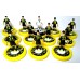 Subbuteo Andrew Table Soccer AEK Athens Custom kit on Aeolus Professional Bases